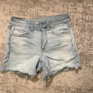 american eagle high rise short